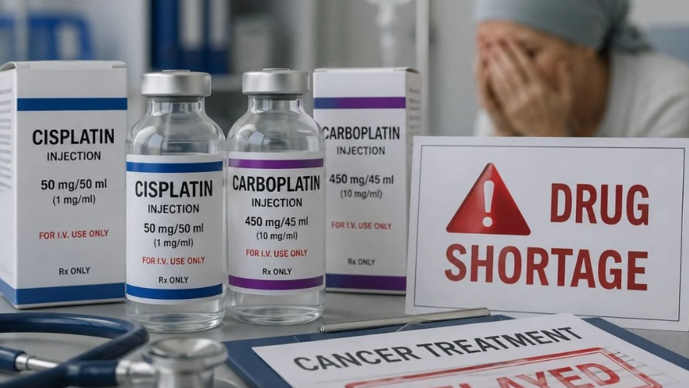 🚨 Why Are Cisplatin & Carboplatin in Short Supply in India in 2026?